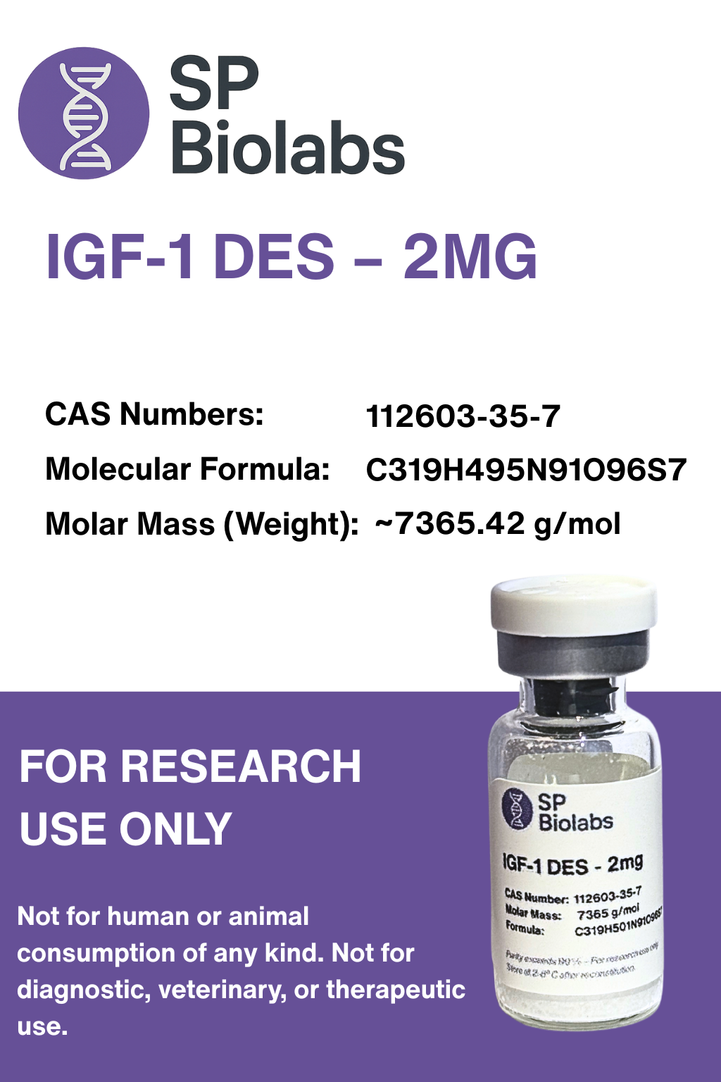 IGF-1 DES – 2mg