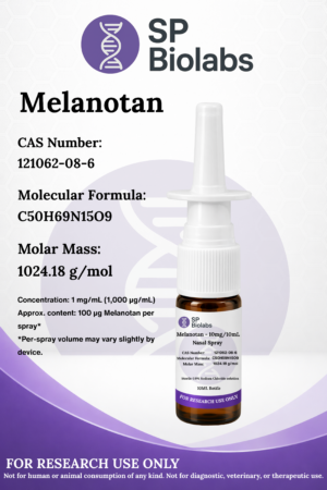 Melanotan II – 10 mg / 10 mL Spray
