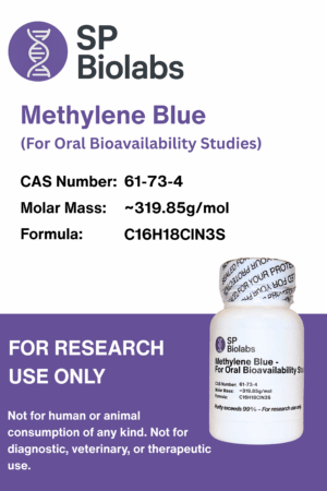 Methylene Blue – 5 mg Capsules (For Oral Bioavailability Studies) x 60 units