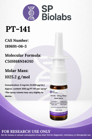 PT-141 (Bremelanotide) – 50 mg / 10 mL Spray