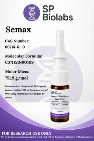 Semax – 10 mg / 10 mL Spray