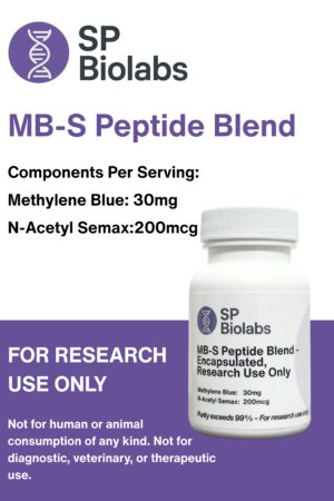 Methylene Blue + N-Acetyl Semax (For Oral Bioavailability Studies)