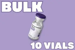 BAC Water 10mL (Bulk) (10 vials)