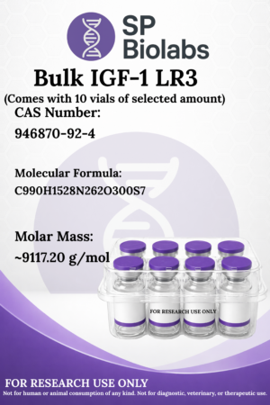 IGF-1 LR3 - 1mg (Bulk 10 vials)
