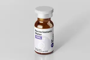 BAC Water – Amber Glass Vial